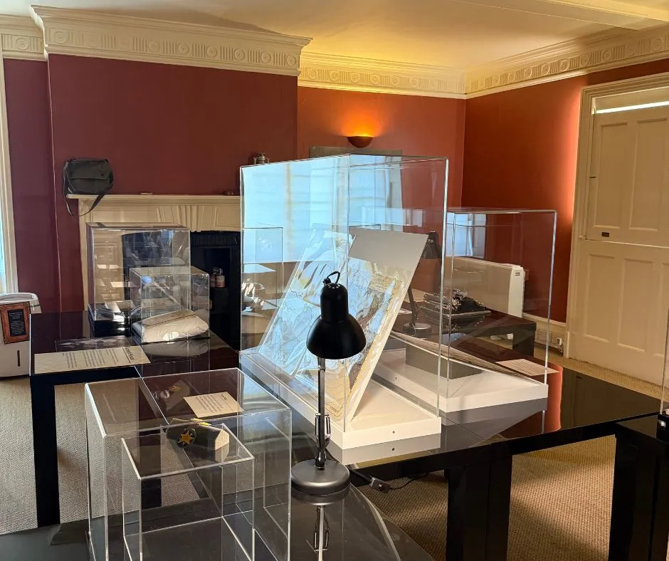 ink pens and paintbrushes exhibition