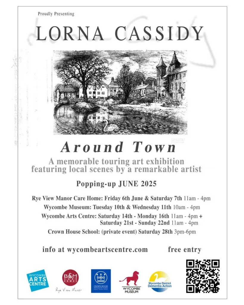 art exhibition flyer