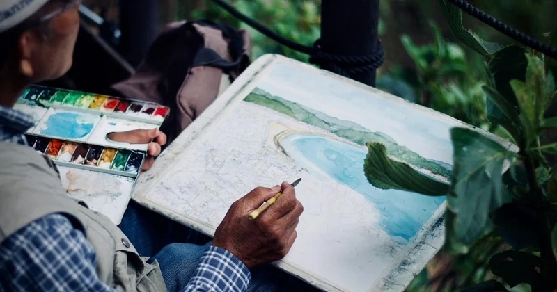 watercolour painting